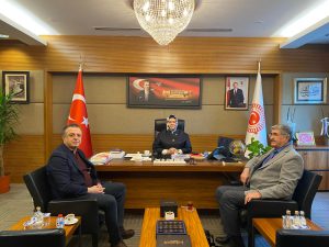 Milli Eğitim, Kültür, Gençlik ve Spor Komisyonu Başkanı Sayın Ayşen GÜRCAN’nı Ziyaret