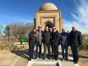Vakfımız Mütevelli Heyeti Başkanı Haydar Şahin, “Türkistan Ziyaret Programı”na Katıldı