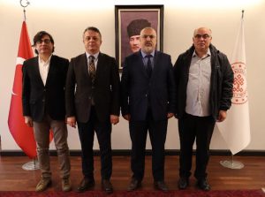 Alevi Bektaşi Kültür ve Cemevi Başkanı Sayın Ali Rıza Özdemir’i Ziyaret